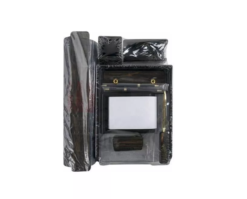 Набор настольный Galant Blackwood из дерева, 8 (9)  предметов, чёрное дерево